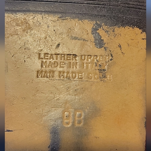 Vintage Red Leather Calf Pull-On Boots 9 - Picture 8 of 10